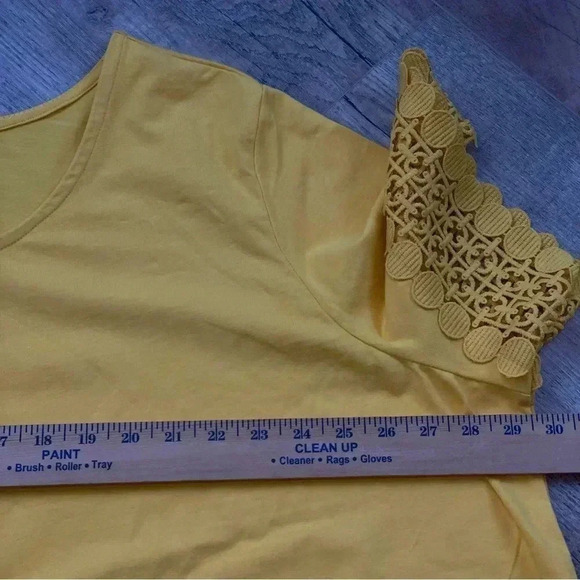 JESSICA London 4X New Without Tags Sunflower Yellow Top Beautiful - Picture 8 of 10